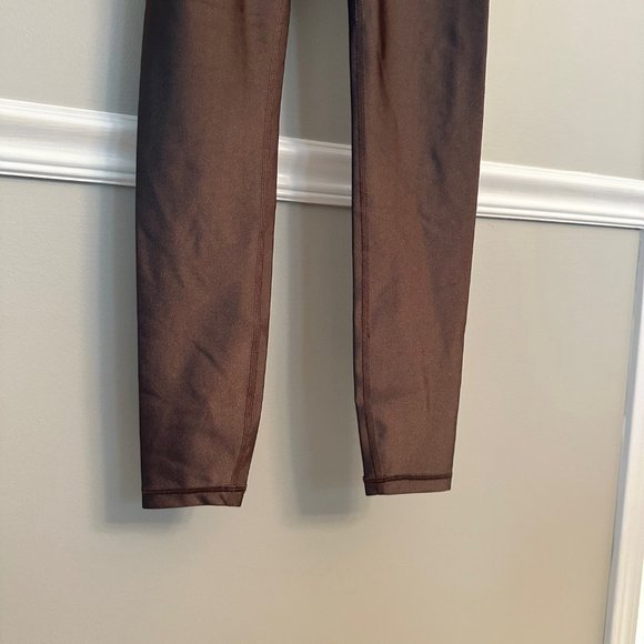 Brown Leggings, Bronze Leggings, Athleta Leggings - Picture 3 of 7